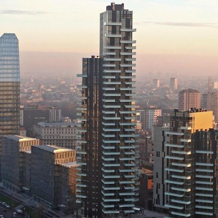 Stylish Elegant Suite In Torre Solaria With Exclusive Milan'S View Eksteriør bilde